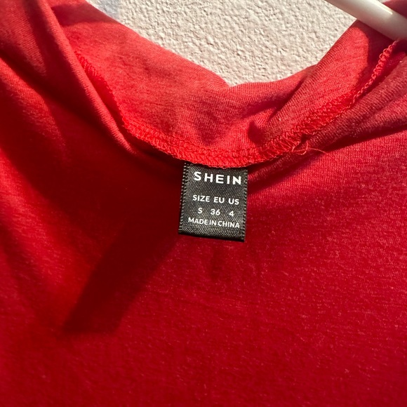 Essnce Mock Neck Split Thigh Bo dycon Dress - Picture 3 of 3